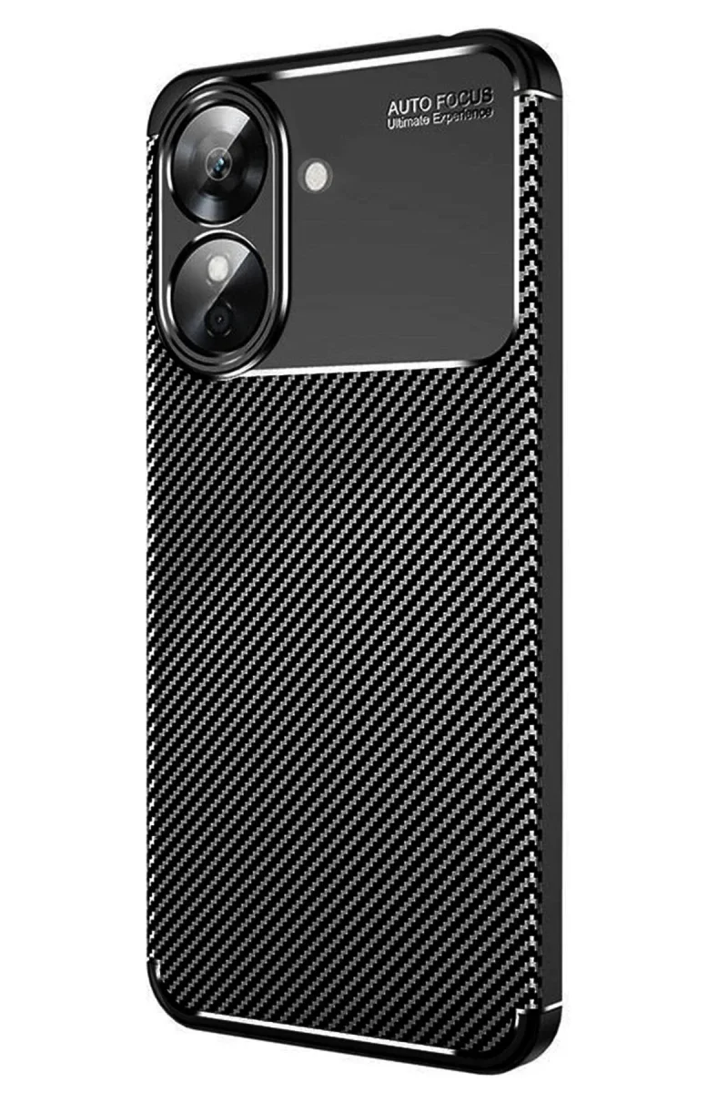 Realme Note 60 Kılıf Auto Focus Karbon Kapak - Siyah Fiyatı, Yorumları ve Özellikleri