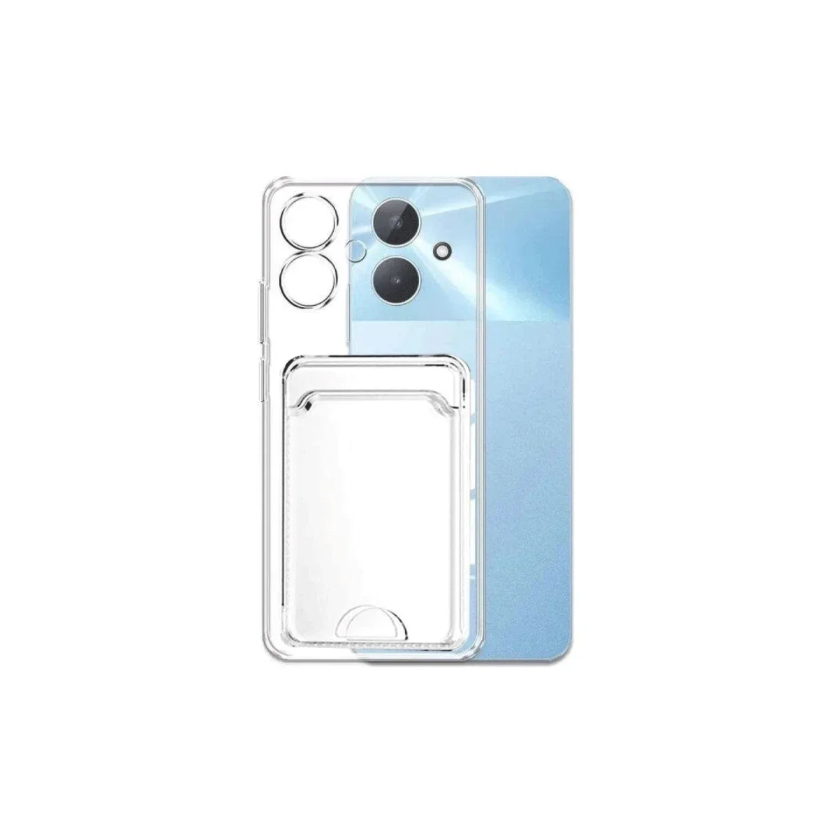 Realme Note 60 Kılıf Kart Şeffaf Silikon - Şeffaf Fiyatı, Yorumları ve Özellikleri