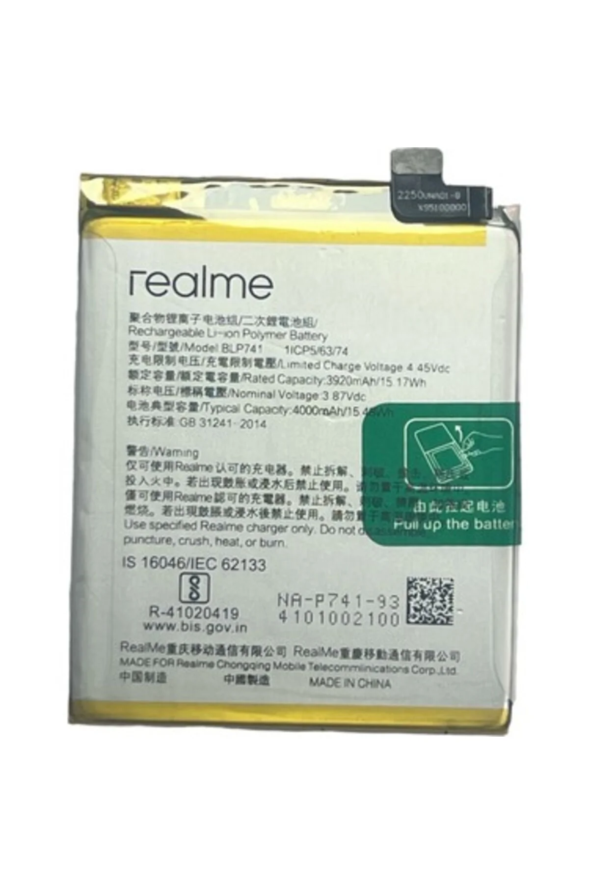 Realme X2 Pil Batarya Ve Tamir Seti