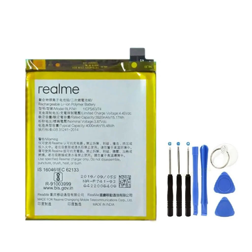 Realme XT Pil Batarya BLP741 ve Tamir Seti Realme XT Pil Batarya BLP741 ve Tamir Seti