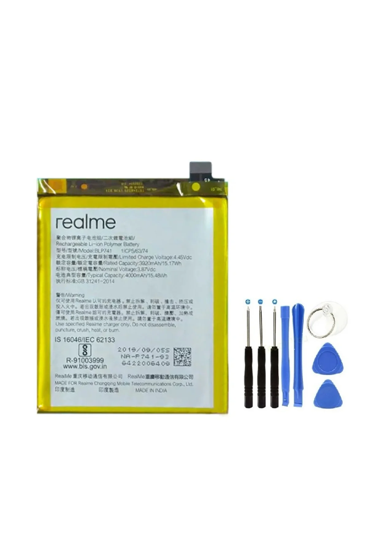 Realme XT Pil Batarya BLP741 ve Tamir Seti