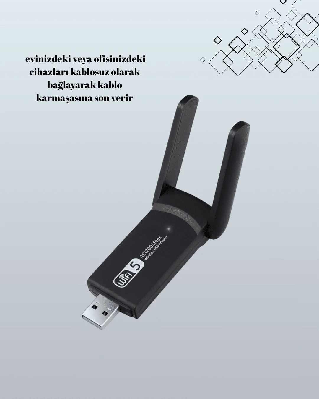 Realtek Chipsetli 5G Destekli Yüksek Hızlı Ağ Adaptörü Fiyatı, Yorumları ve Özellikleri
