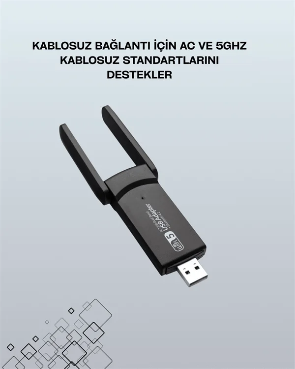 Realtek Chipsetli 5G Destekli Yüksek Hızlı Ağ Adaptörü Fiyatı, Yorumları ve Özellikleri