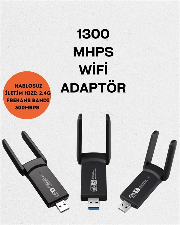Realtek Chipsetli 5G Destekli Yüksek Hızlı Ağ Adaptörü Fiyatı, Yorumları ve Özellikleri