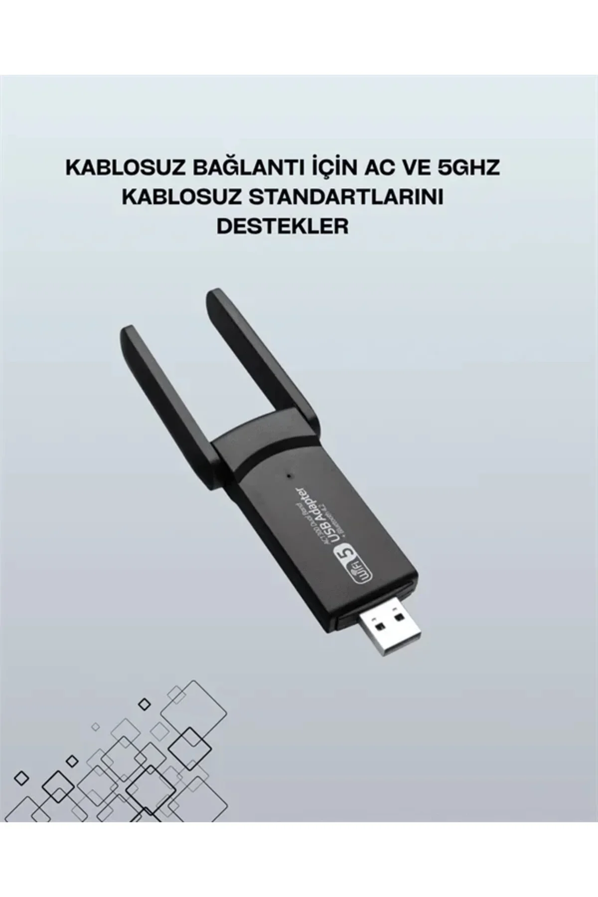 Realtek Chipsetli 5G Destekli Yüksek Hızlı Ağ Adaptörü Realtek Chipsetli 5G Destekli Yüksek Hızlı Ağ Adaptörü