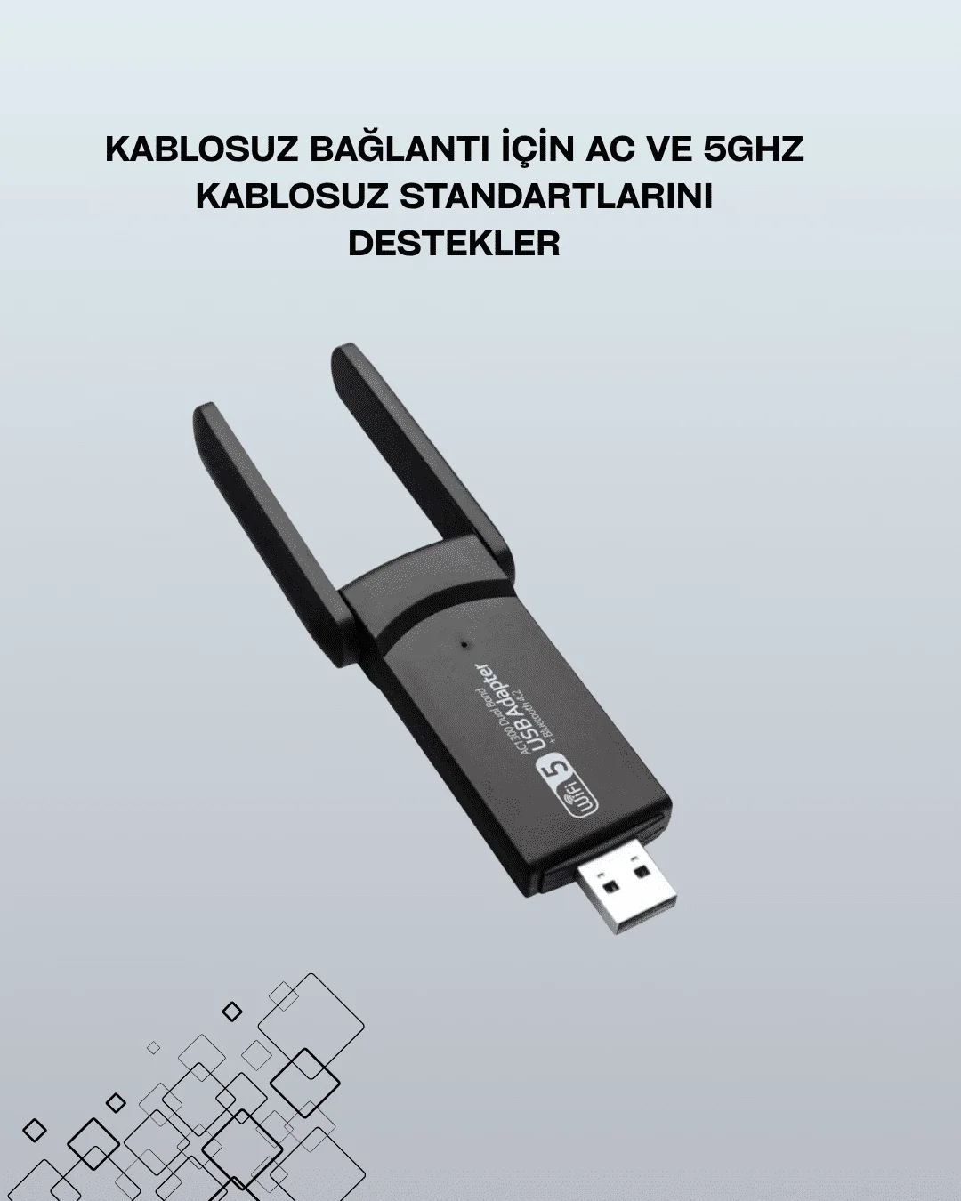 Realtek Chipsetli 5G Destekli Yüksek Hızlı Ağ Adaptörü Fiyatı, Yorumları ve Özellikleri