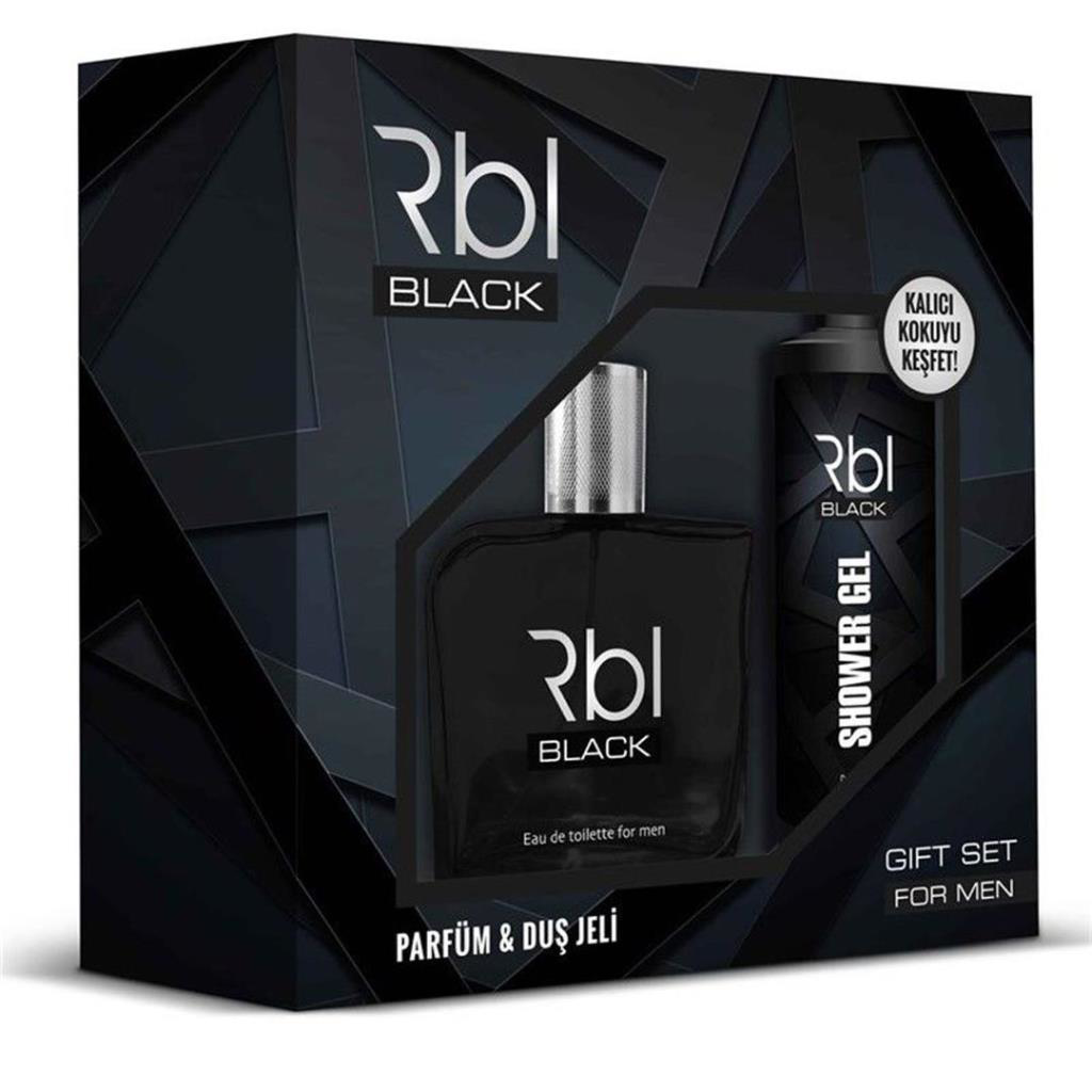 Rebul Black Erkek EDT 100 ml + Duş Jeli 200 ml