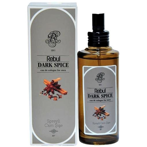 Rebul Kolonya 100 ml Dark Spice Spreyli Cam Şişe Rebul Kolonya 100 ml Dark Spice Spreyli Cam Şişe