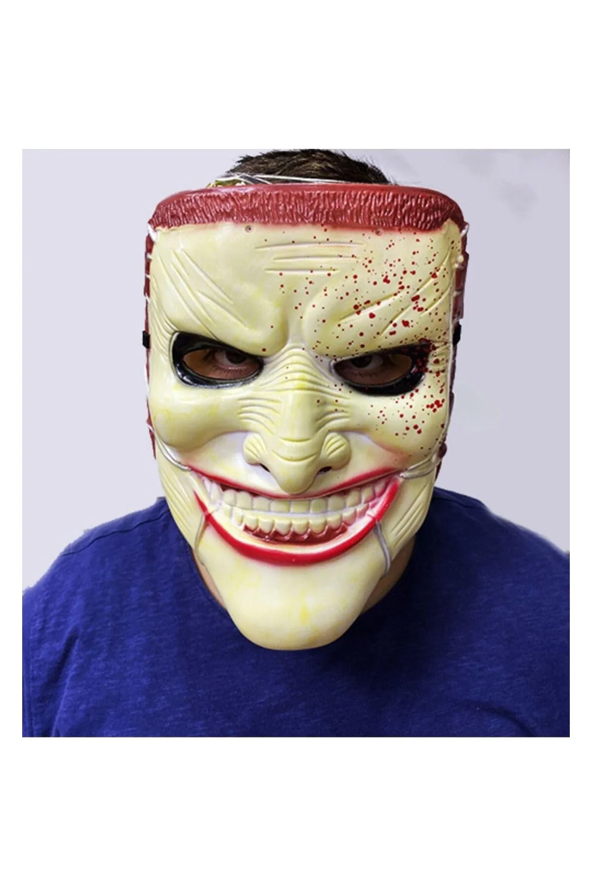 Reçine Ölüm Joker Maskesi Kanlı 23x18 cm