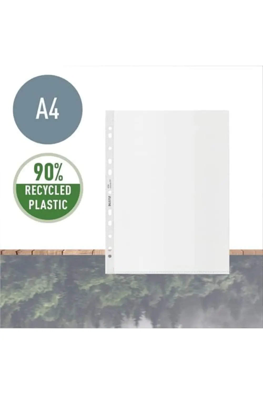 Recycle Poşet Dosya, A4, Şeffaf, 25 Adet 1185222