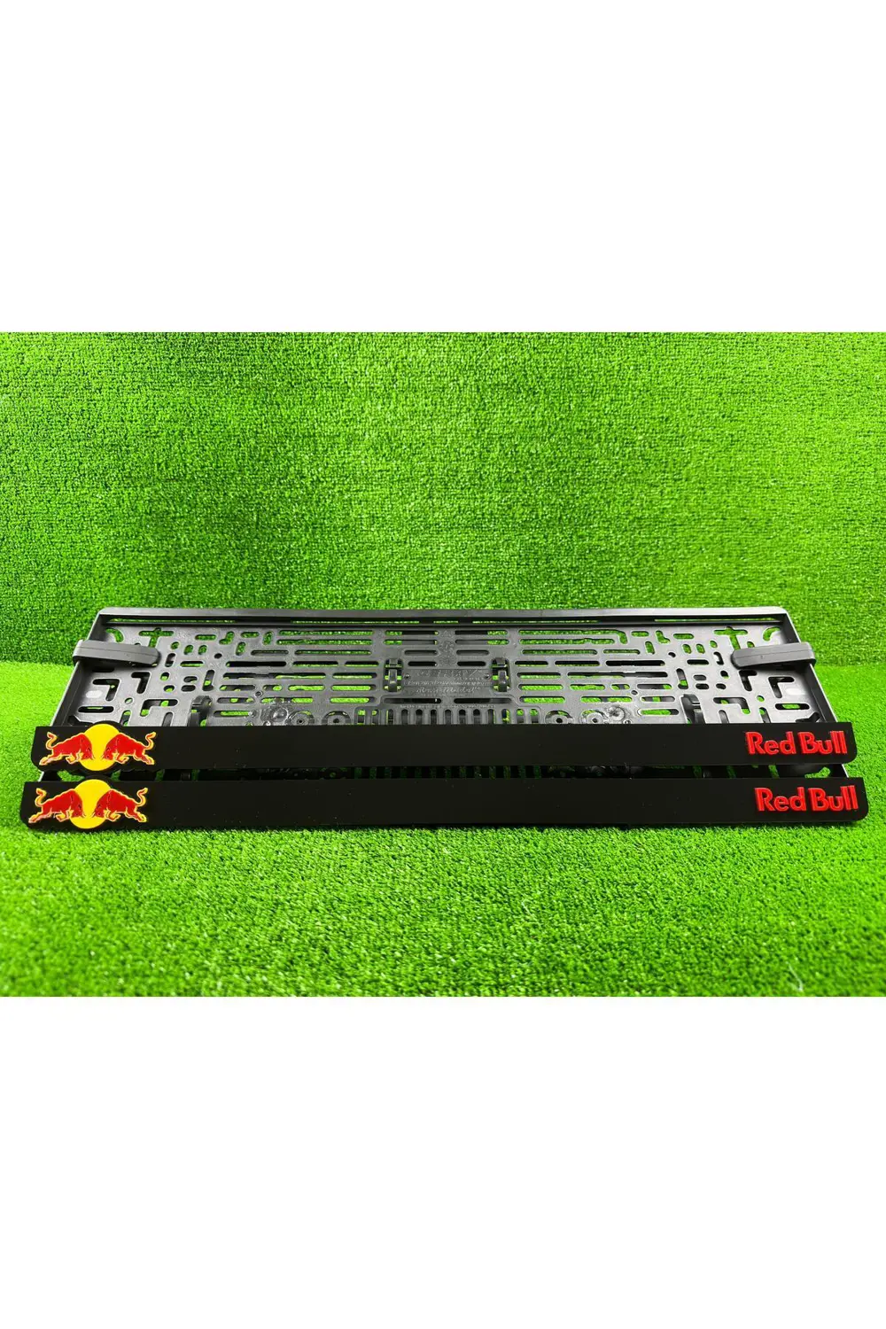 Red Bull Siyah 3d Kabrtmalı Pleksi Araba Plakalığı 1 Takım - 2