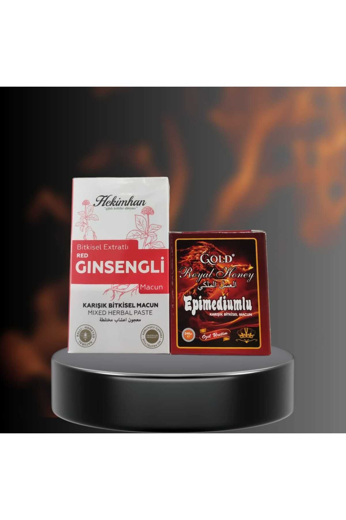 Red Ginsengli Royal Honey Kraliyet Bitkisel karışımı 420 gr + 240