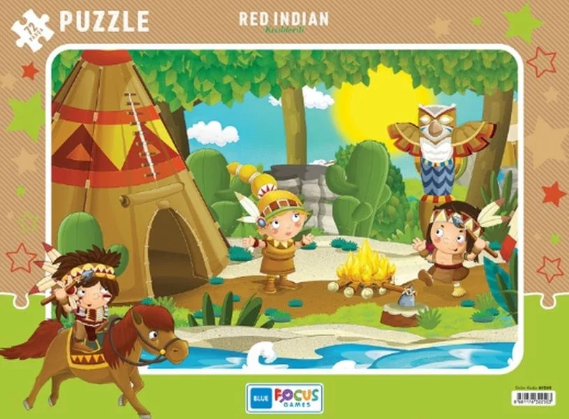 Red Indian (Kızılderili) - Puzzle 72 Parça Fiyatı, Yorumları ve Özellikleri