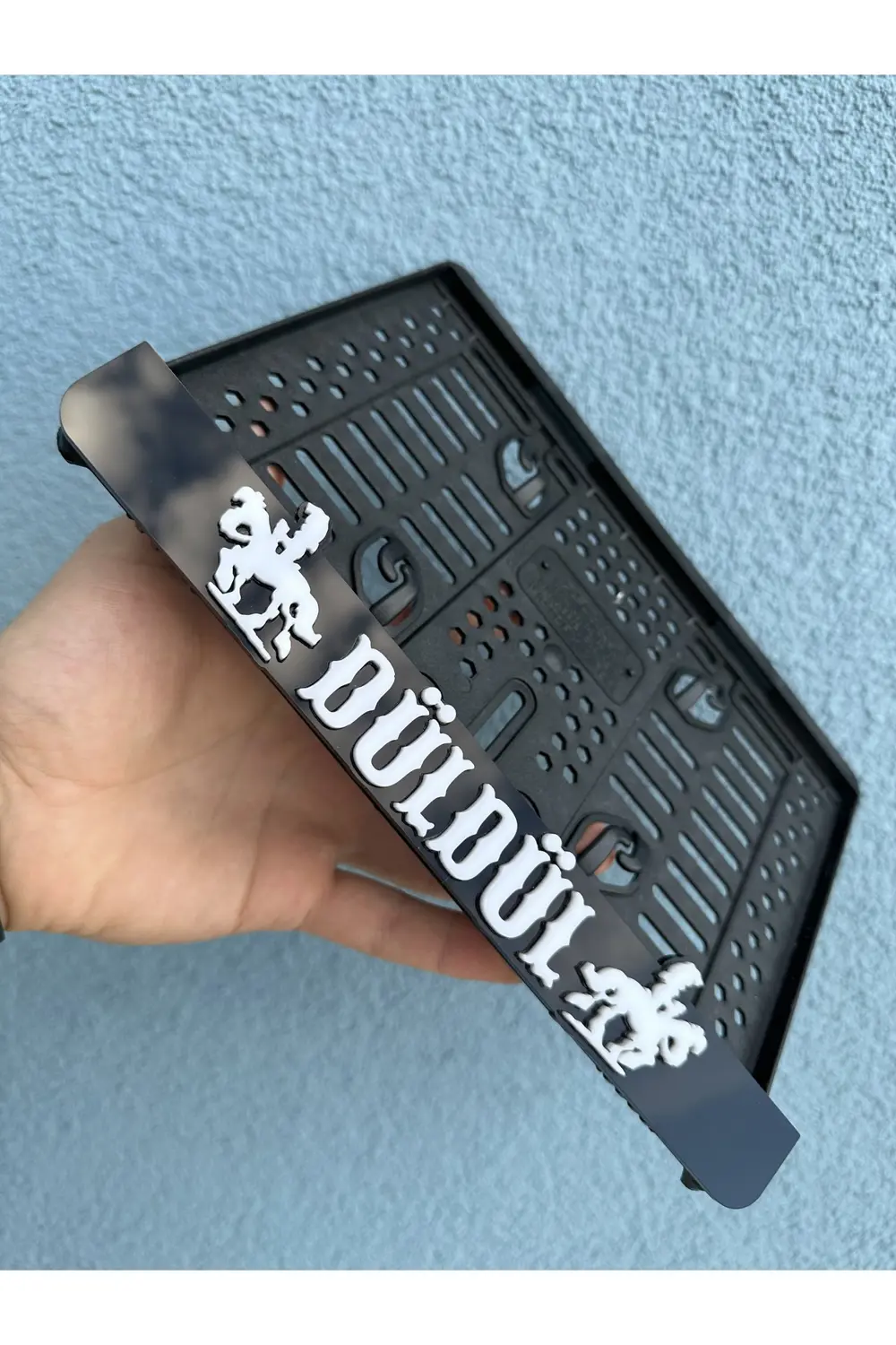 Red Kit Düldül 3d Kabrtmalı Pleksi Motor Plakalığı