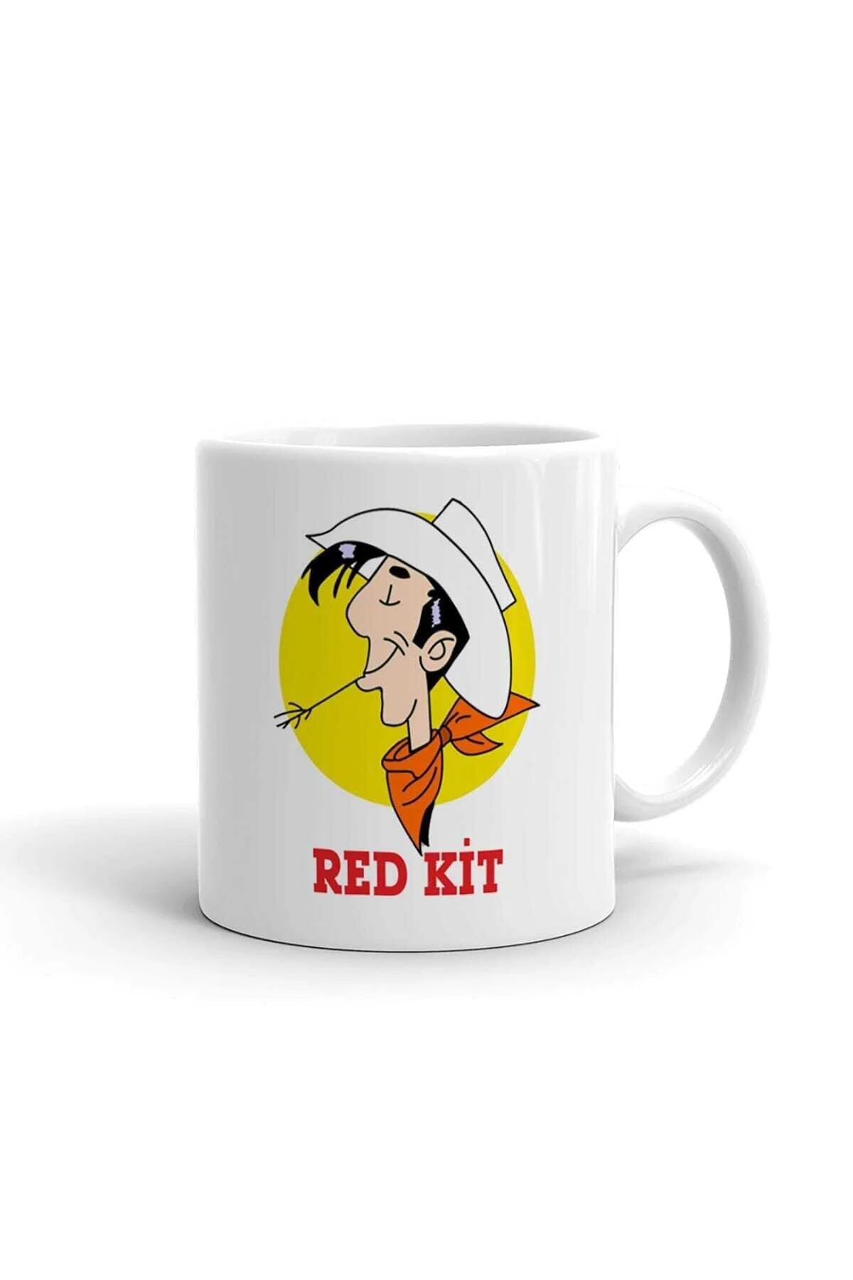 Red Kit Tasarım Seramik ithal Porselen Seramik Kupa Bardak