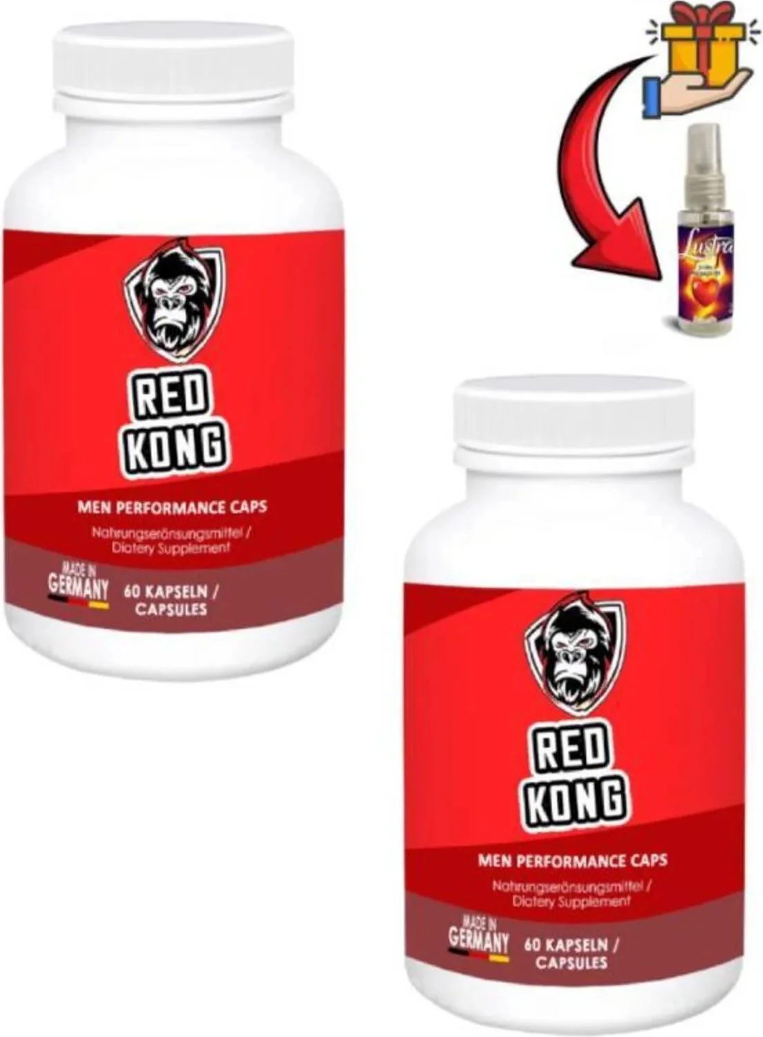 Red Kong Erkek Özel 60'lı x 2 Ad + Lustra Erotik Masaj Yağı Seti Fiyatı, Yorumları ve Özellikleri