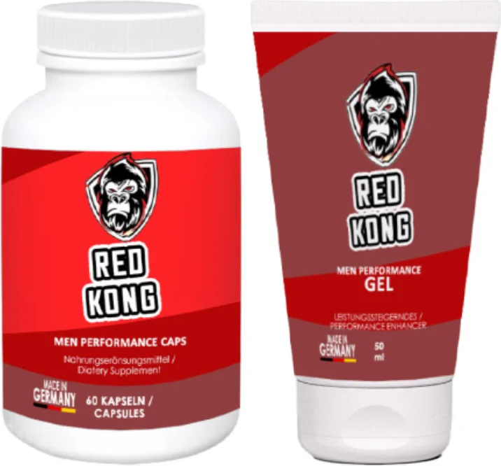 Red Kong Erkek Seti - 60'lı Kapsül + 50 ml Jel | Güç ve Enerji Desteği Fiyatı, Yorumları ve Özellikleri