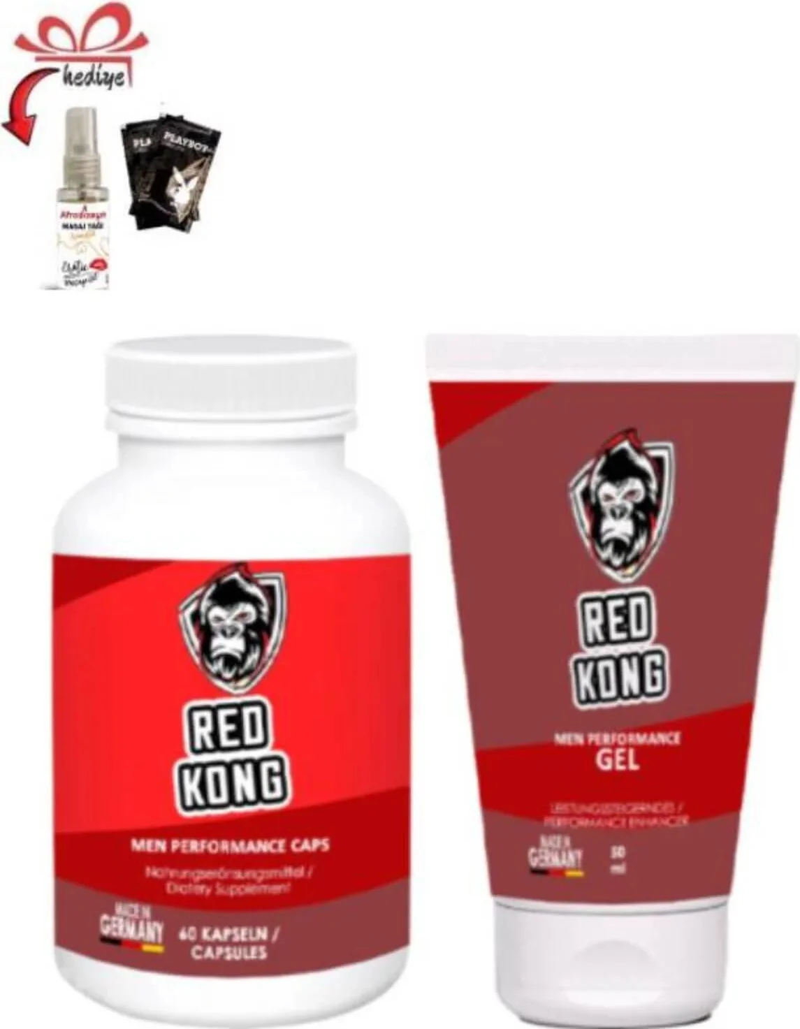 Red Kong Erkekler İçin 60 Parça Özel Set + Afrodizayn Masaj Yağı Fiyatı, Yorumları ve Özellikleri