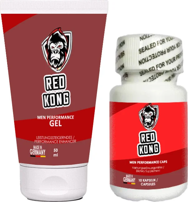 Red Kong Gel ve Kapsül Seti – 2'li 50 ml Jel + 20 Kapsül Yüksek Güç Fiyatı, Yorumları ve Özellikleri