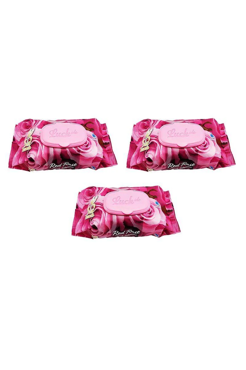 Red Rose Islak Havlu Mendil 3 Paket 270 Adet Kapaklı Gül Kokulu Fiyatı, Yorumları ve Özellikleri