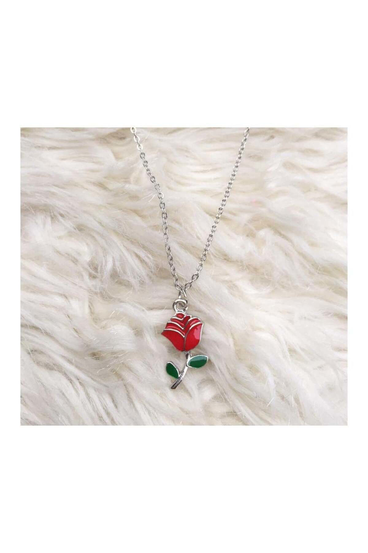 Red Rose Kolye