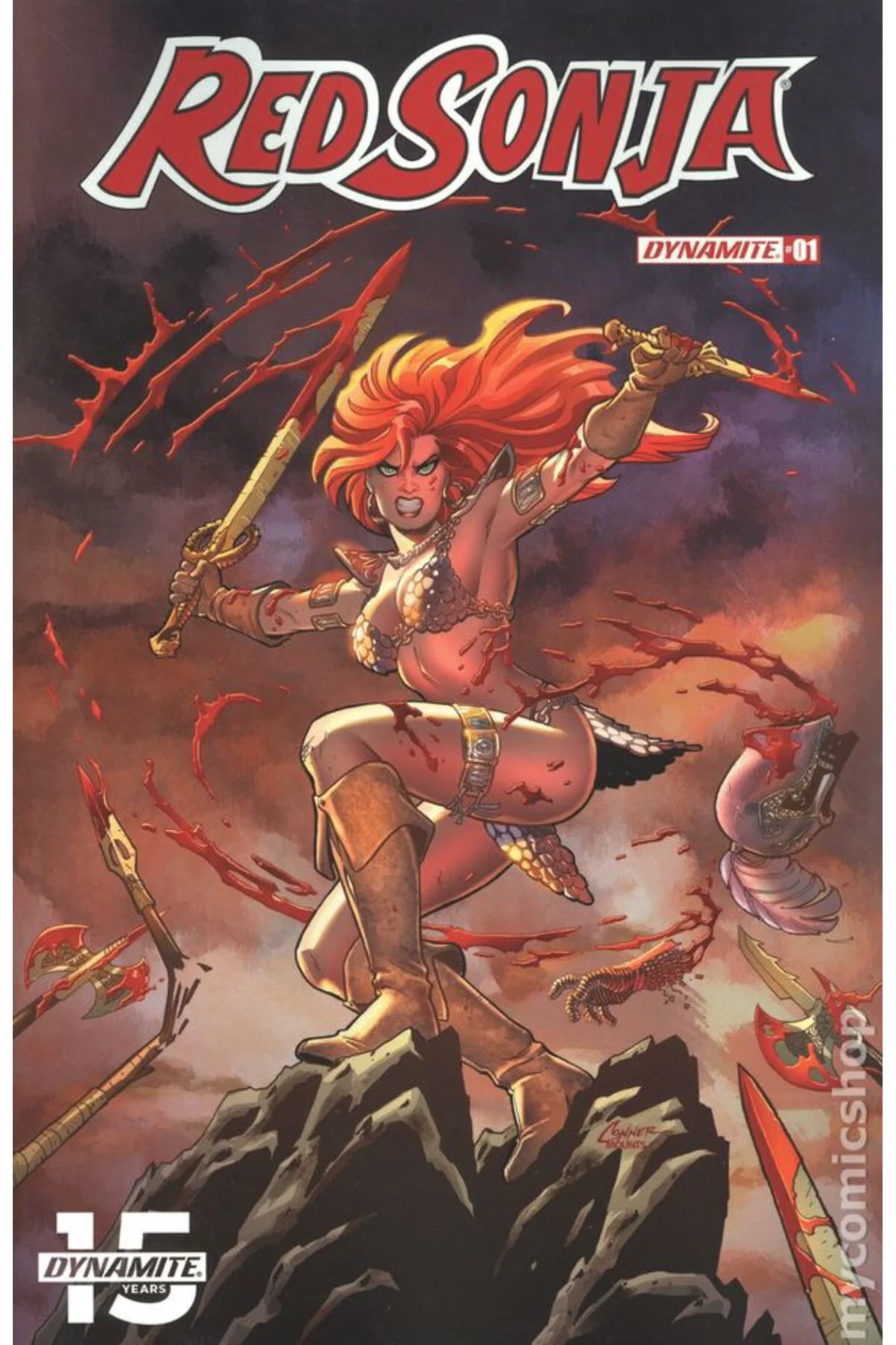 Red Sonja #1A (ingilizce)