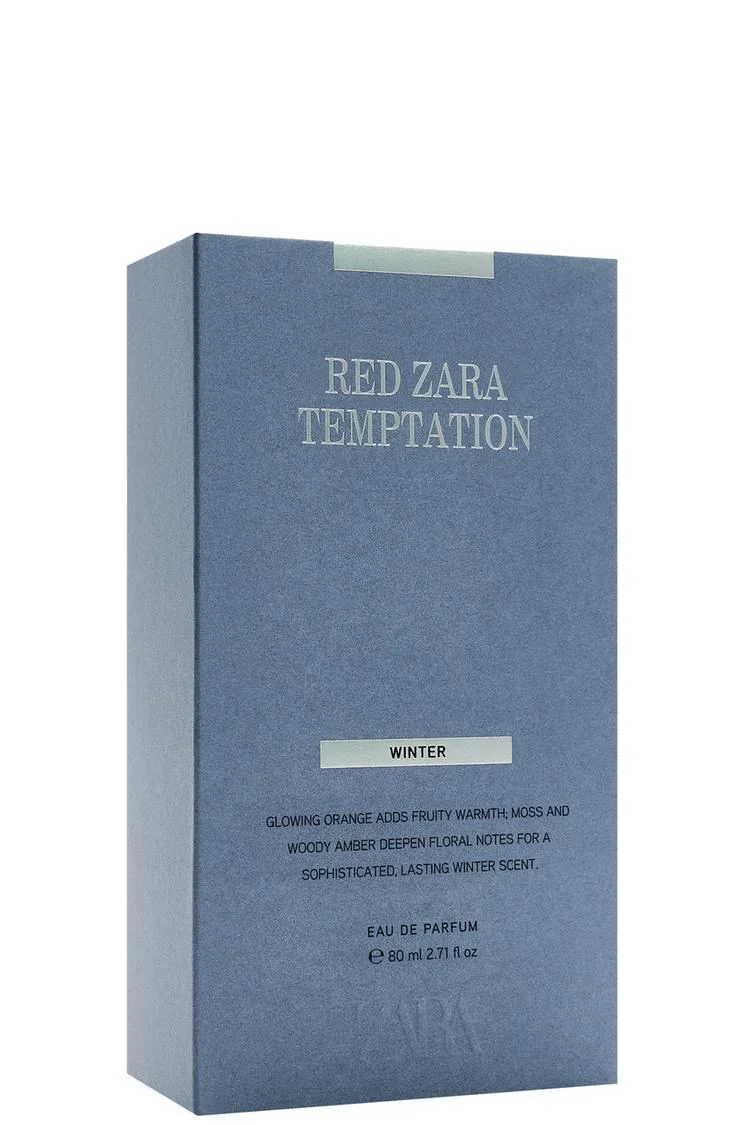 RED ZARA TEMPTATION WINTER EDP 80 ML RED ZARA TEMPTATION WINTER EDP 80 ML - Görsel 3