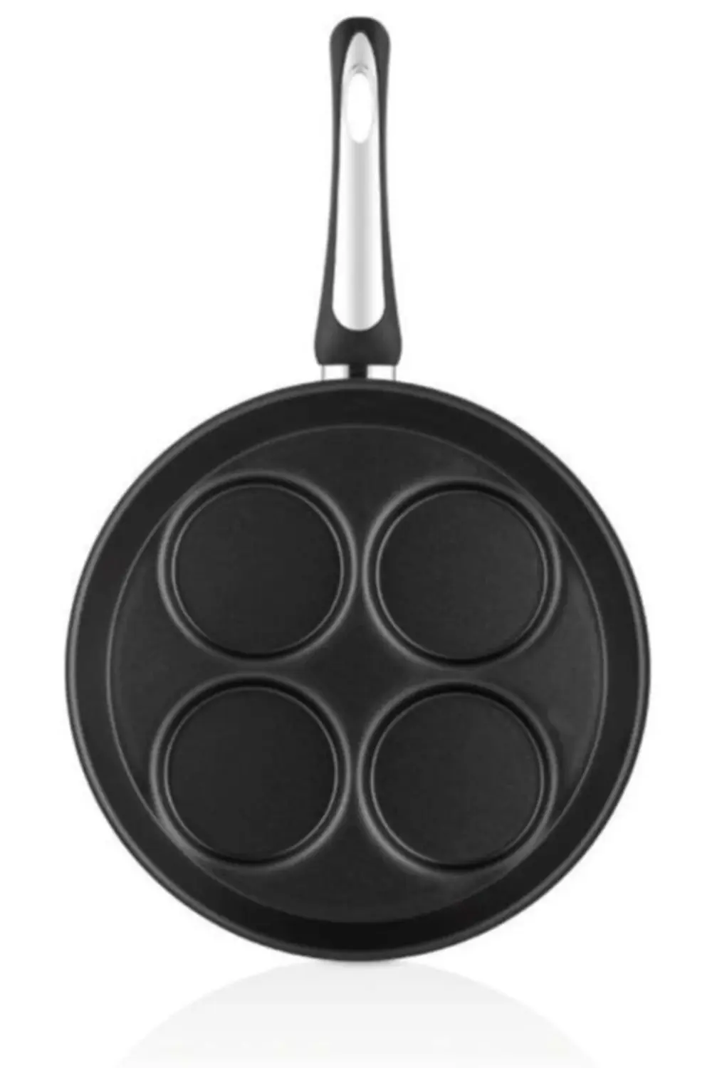 Redio 4 Gözlü 28 Cm Mücver , Pankek Ve Yumurta Tavası Burger Köft