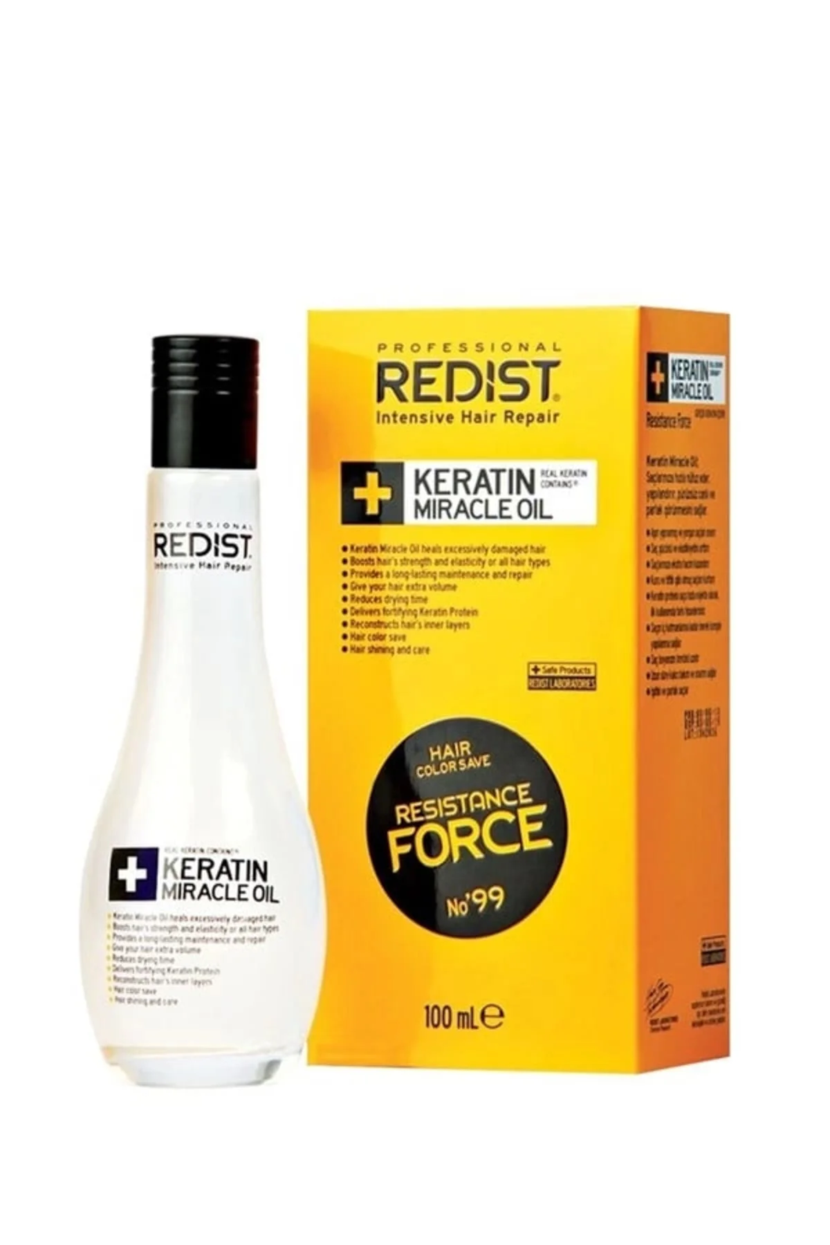 Redist Keratin Oil 100Ml Redist Keratin Oil 100Ml - Görsel 2