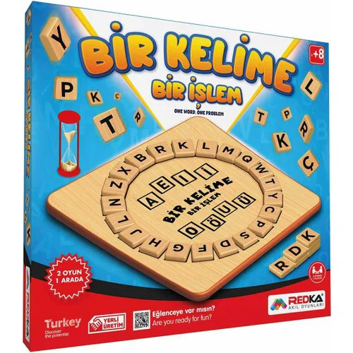Redka Çok Kelime Çok İşlem Rd5453 Akıl, Zeka ve Strateji Oyunu, K