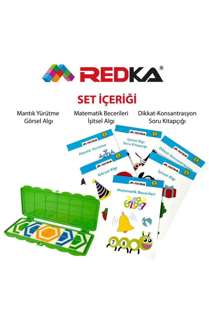 Redka Görsel Ve İşitsel Dikkat Seti 6 Yaş RD8674