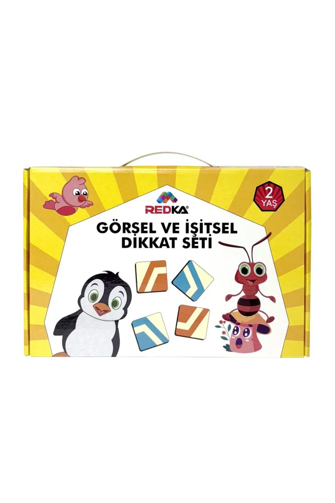 Redka Görsel Ve İşitsel Dikkat Seti 2 Yaş RD8670
