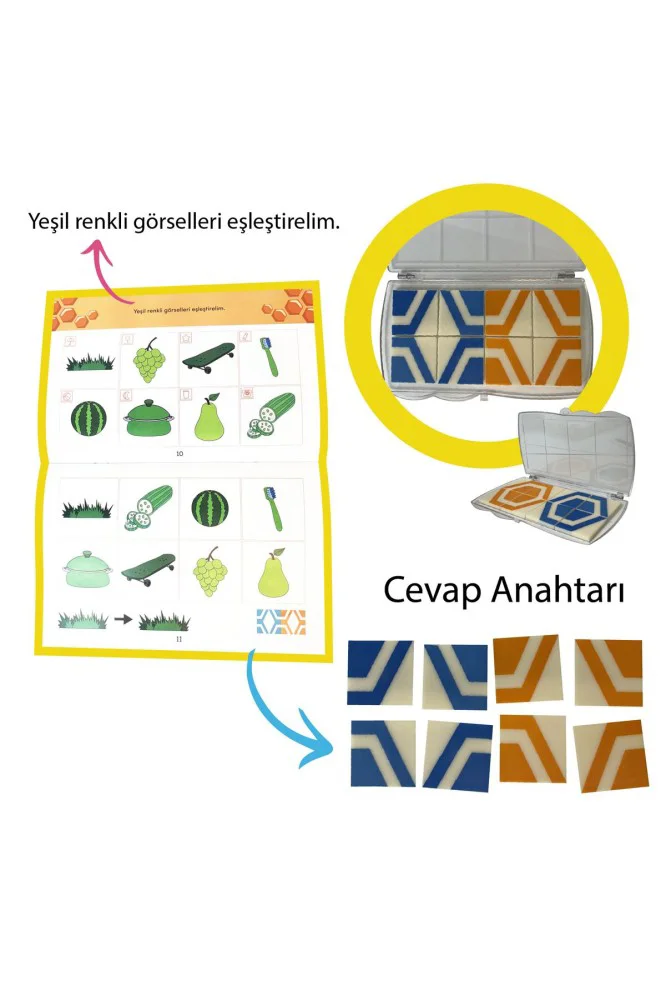 Redka Görsel Ve İşitsel Dikkat Seti 2 Yaş RD8670