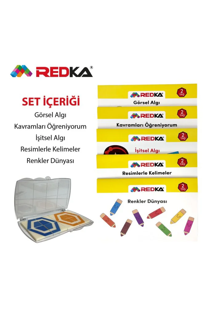 Redka Görsel Ve İşitsel Dikkat Seti 2 Yaş RD8670