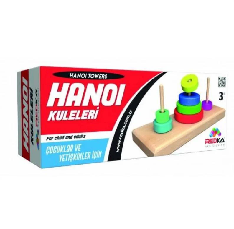 Redka Hanoi Kuleleri Rd5209 Akıl, Zeka ve Strateji Oyunu, Kutu Oy