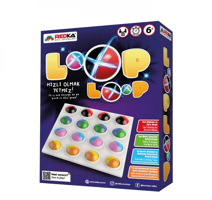 Redka Loop Loop Akıl, Zeka ve Strateji Oyunu, Kutu Oyunu