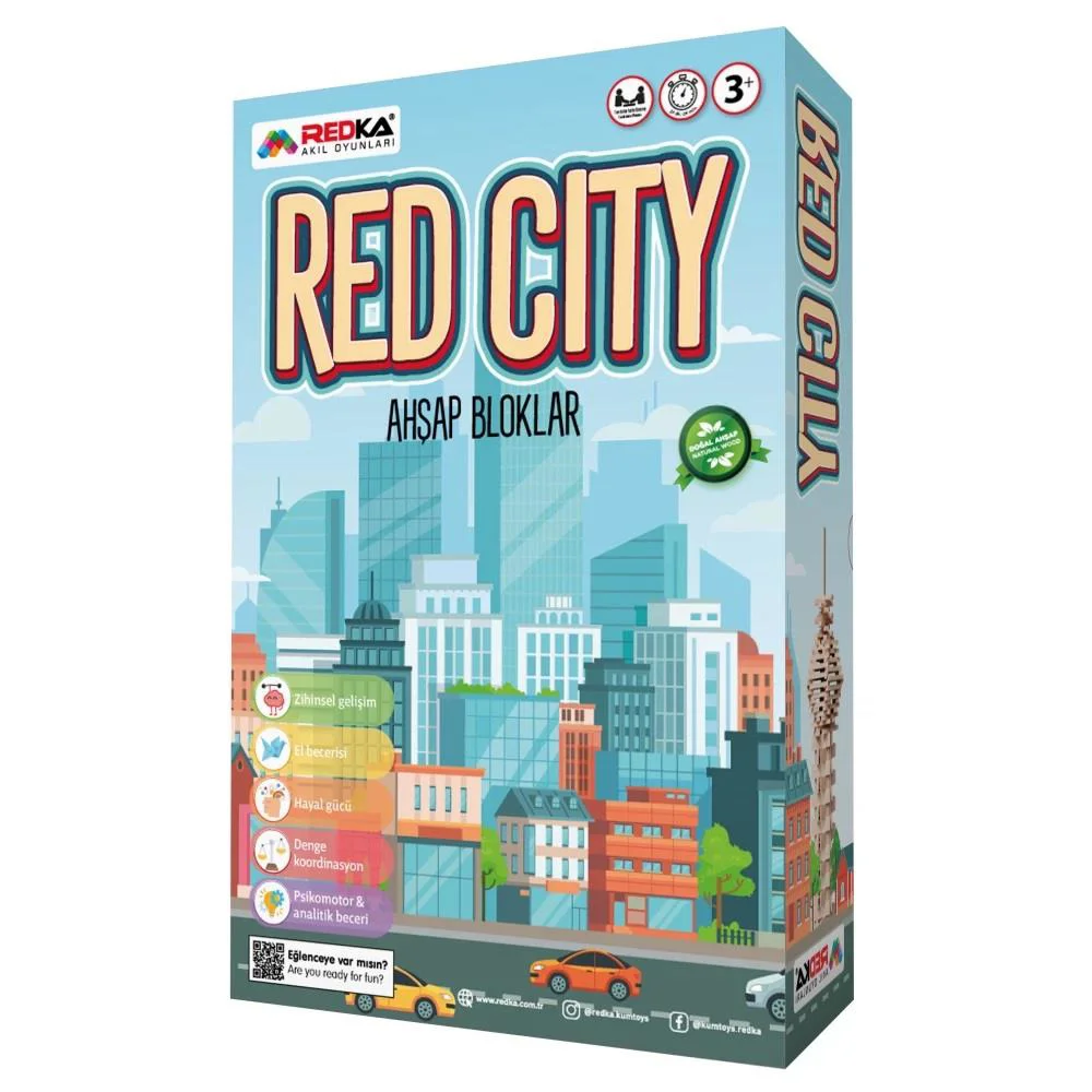 Redka Redcity Akıl, Zeka ve Strateji Oyunu, Kutu Oyunu