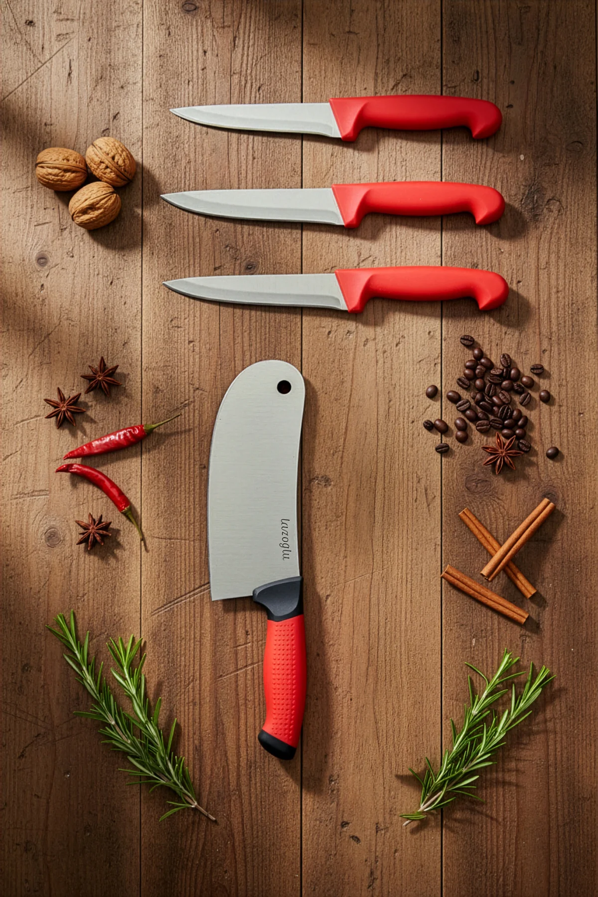 RedLine Ecco 4 Parça Bıçak Seti