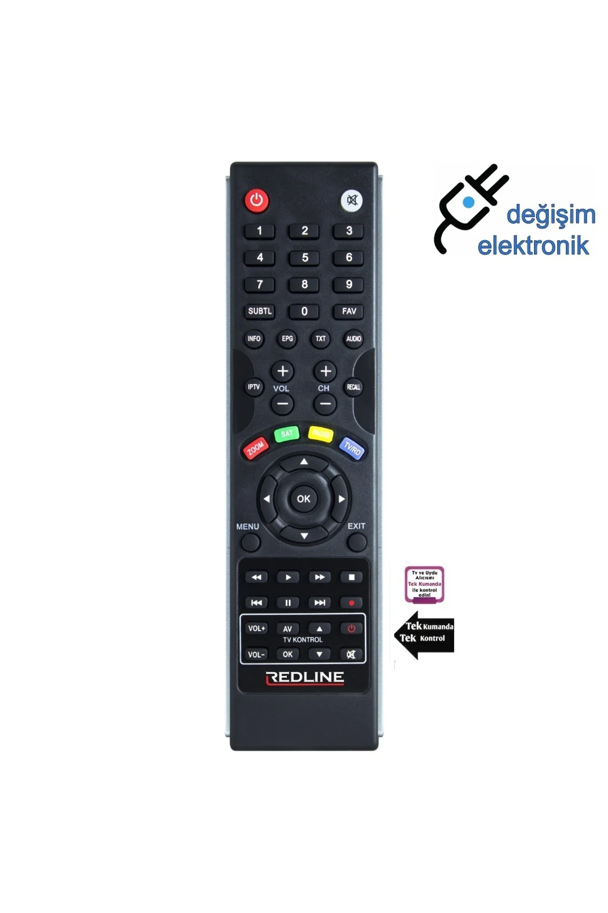 Redline M770 Hd Uydu Kumandası Orjinal