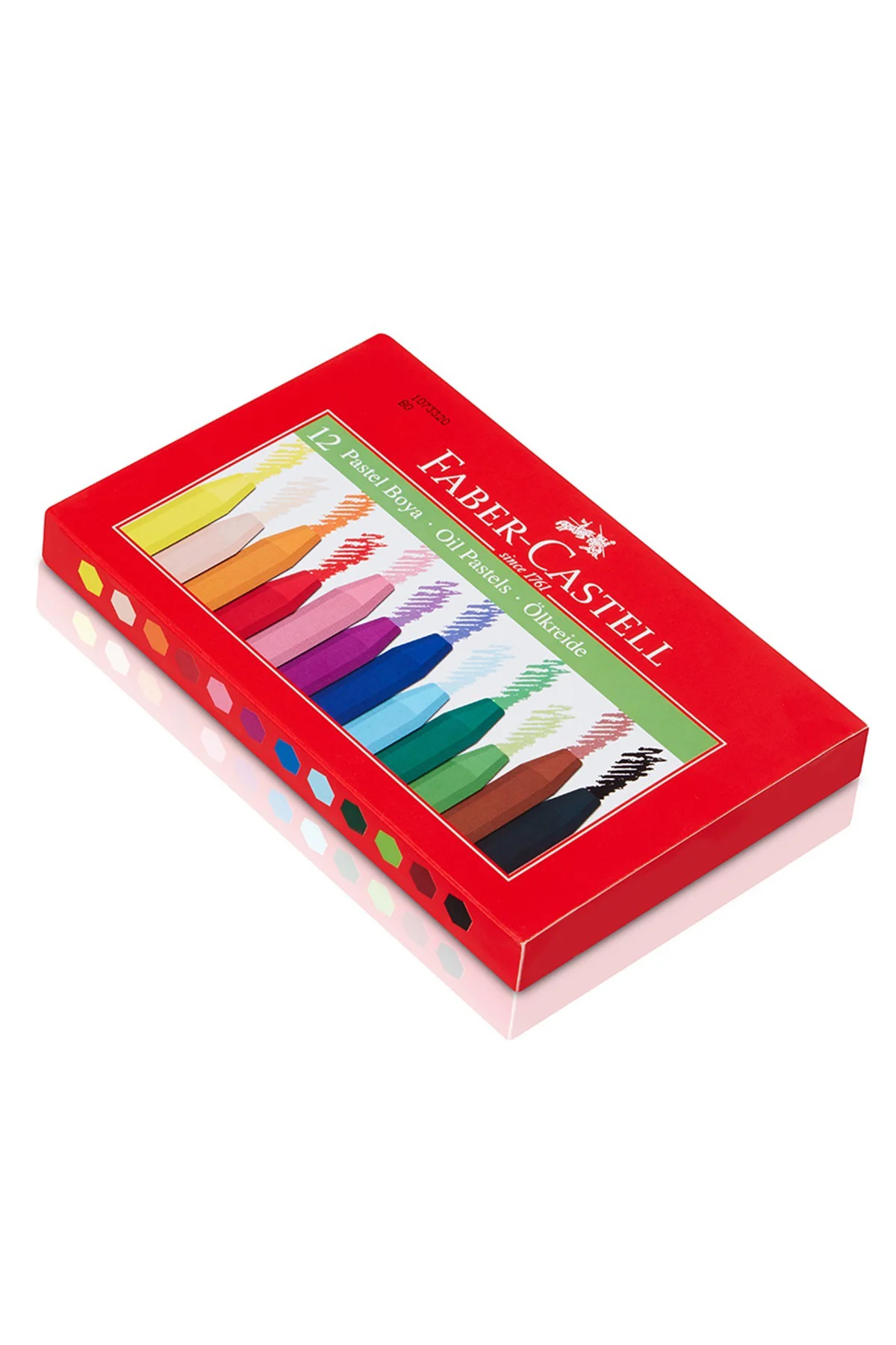 Redline Pastel Boya, 12 Renk, Canlı - Parlak ve Örtücü Renkler, Y