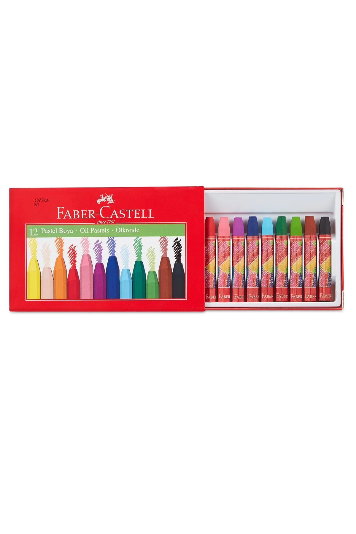 Redline Pastel Boya, 12 Renk, Canlı - Parlak ve Örtücü Renkler, Y