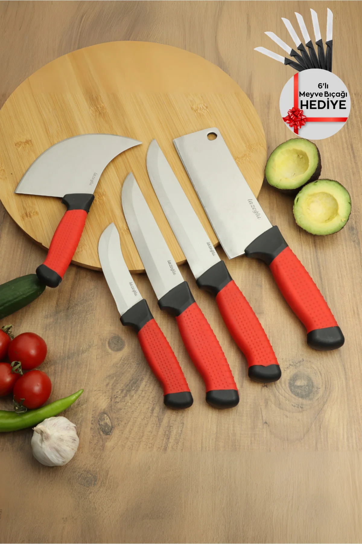 Redmaster 5 Parça Bıçak Seti