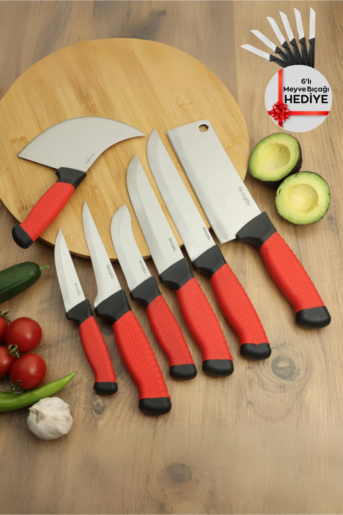 REDMASTER 7Lİ BIÇAK SETİ