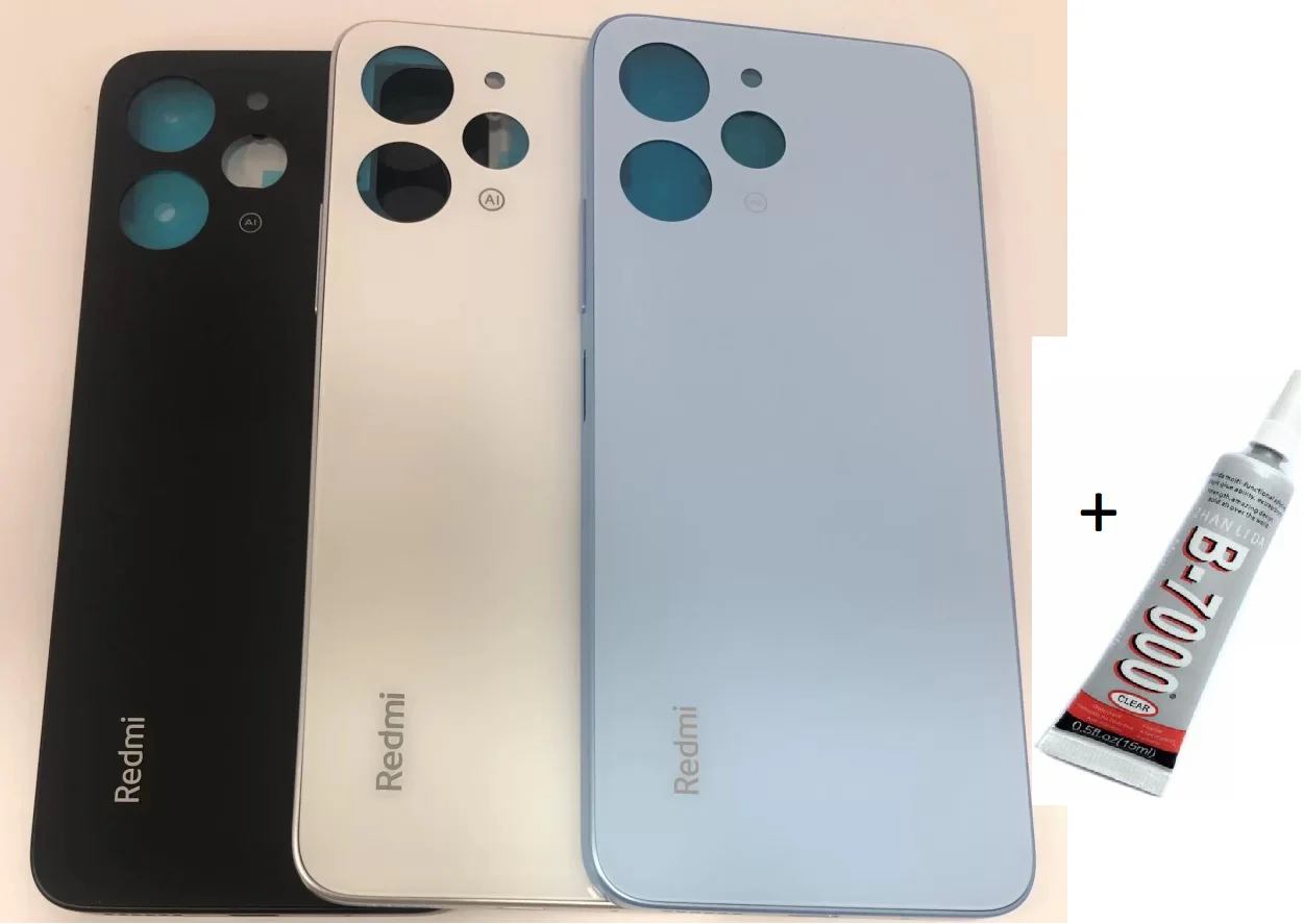 REDMİ 12 Arka Batarya Pil Kapağı BUZ MAVİSİ (B7000