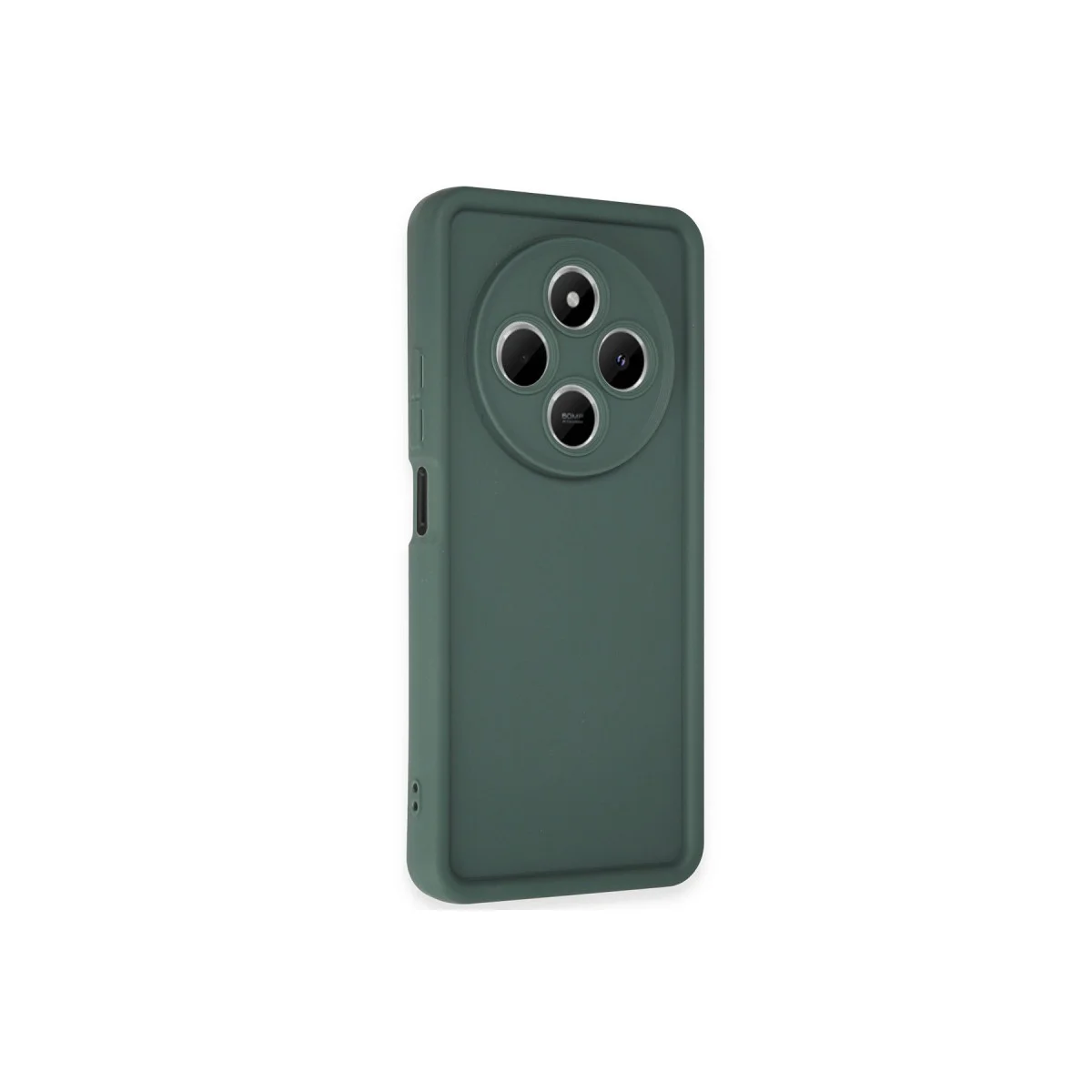 Redmi 14C Viera Silikon Kılıf - Koyu Yeşil | Darbe Korumalı Şık Koruma
