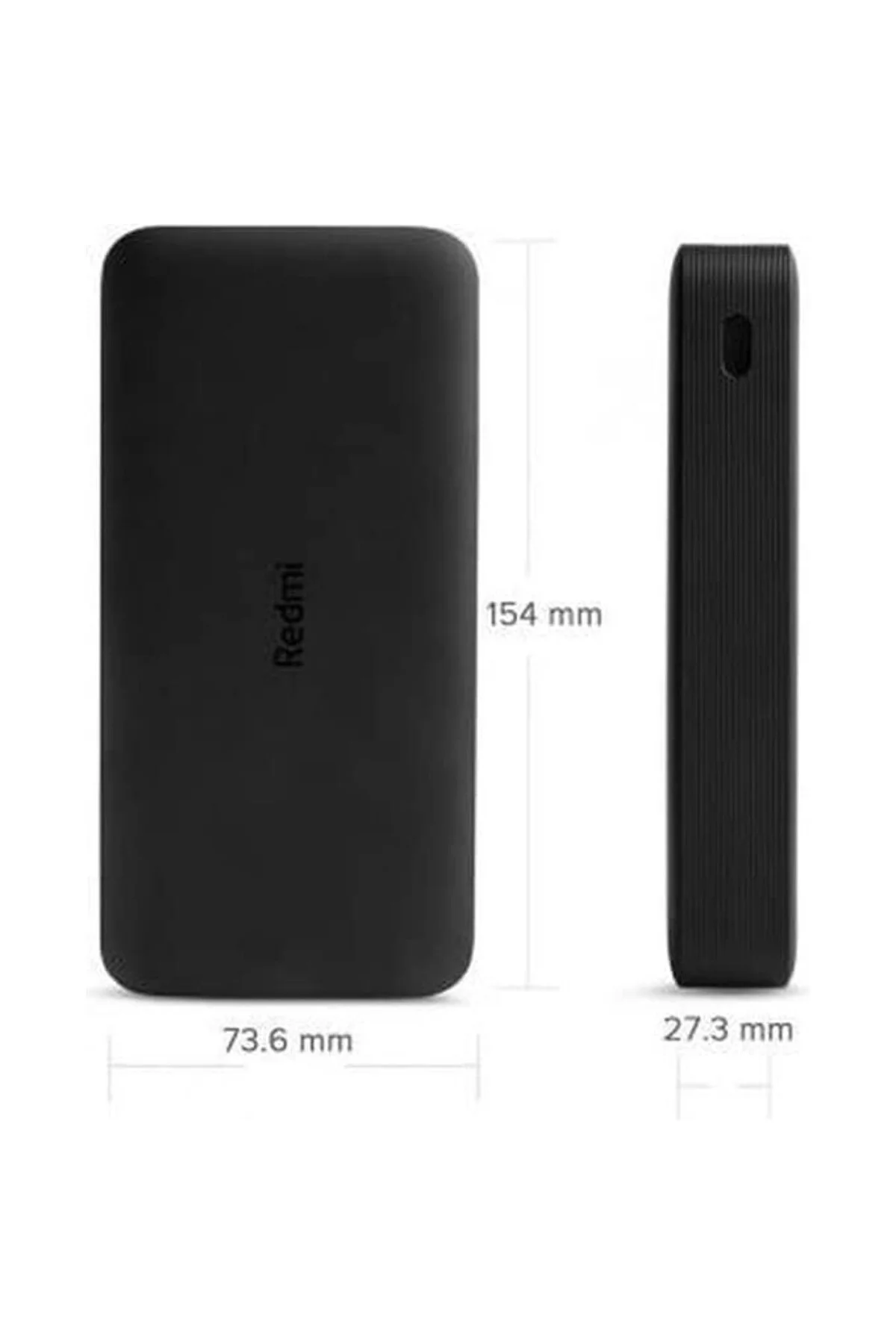 Redmi 20000 Mah Powerbank Taşınabilir Hızlı Şarj Cihazı - Siyah Redmi 20000 Mah Powerbank Taşınabilir Hızlı Şarj Cihazı - Siyah