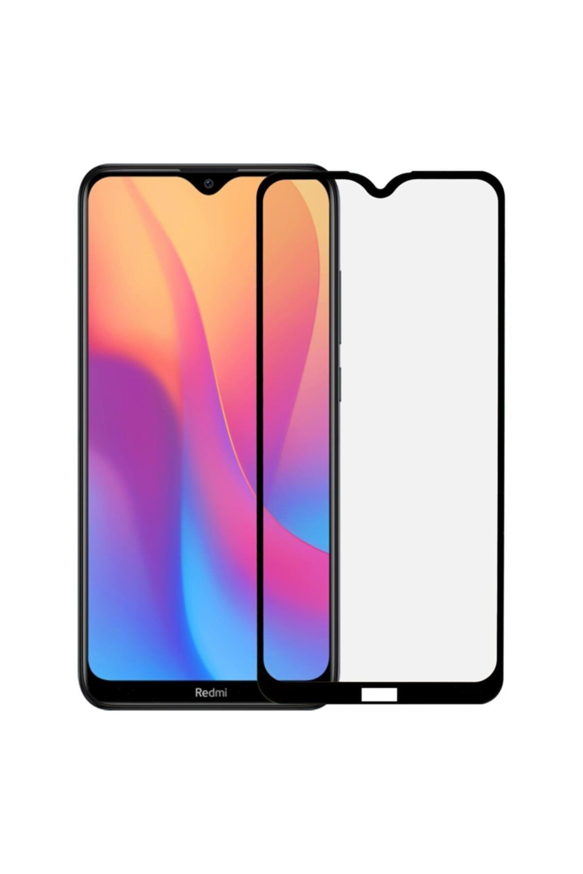 Redmi 8a Uyumlu Siyah Seramik Nano Ekran Koruyucu Tam Kaplayan Kı