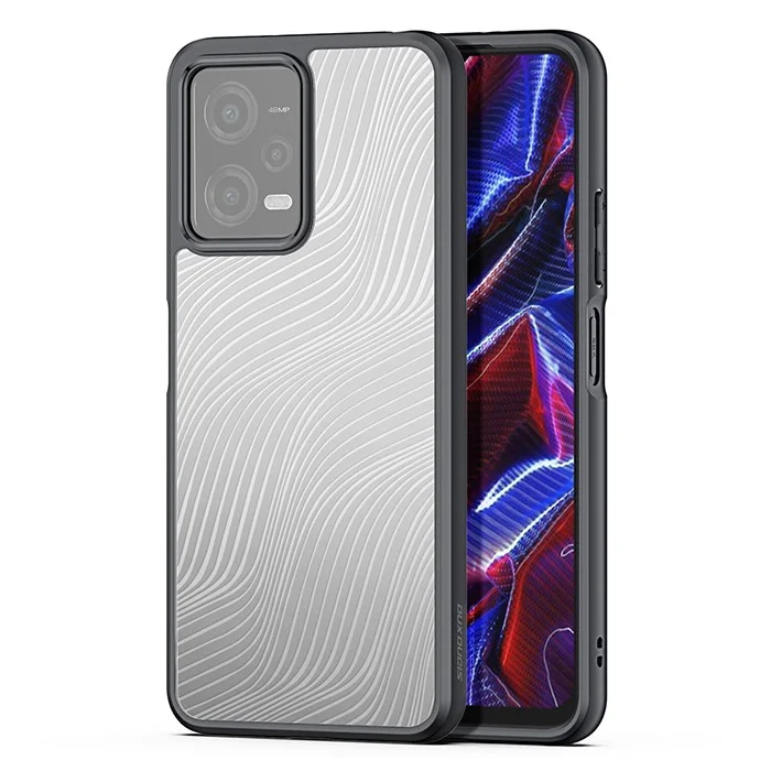Redmi Note 12 5G / Note 12R Pro / Poco X5 5G Buzlu Sert PC-TPU Kılıf - Darbeye Dayanıklı Premium Koruma