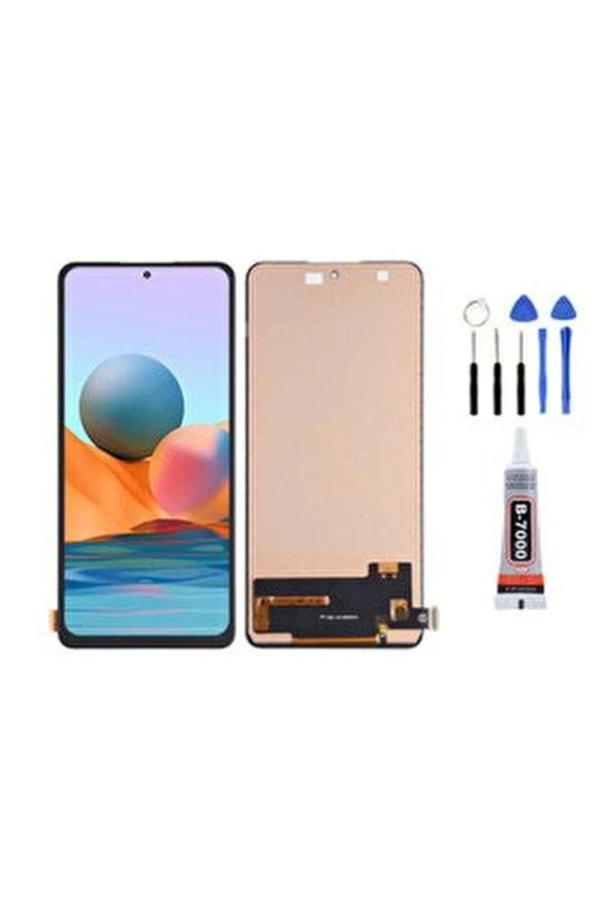Redmi Note 12 Pro 4G Uyumlu Ekran TAMİR KİTİ + B70 Redmi Note 12 Pro 4G Uyumlu Ekran TAMİR KİTİ + B70
