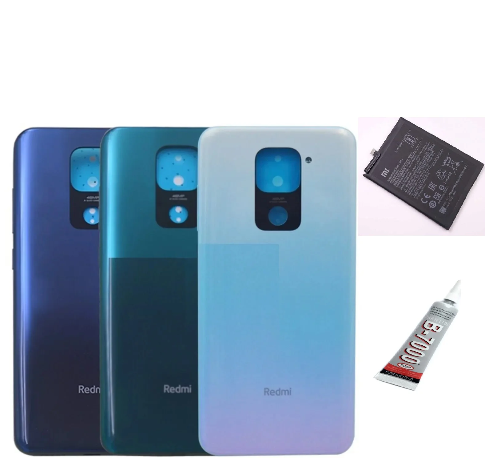 Redmi Note 9 Arka Batarya Kapağı ,batarya Ve B7000